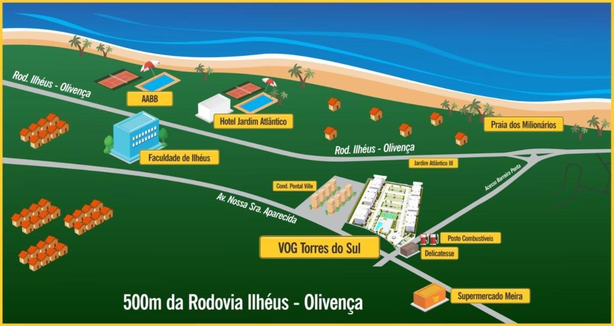 Apartamento Ilheus - Vog Sul Εξωτερικό φωτογραφία